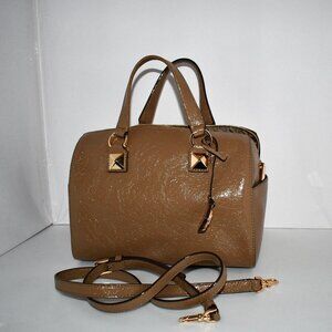 Michael Kors Grayson Medium Duffle Satchel Bag Husk #30R5GGYS6L NWT
